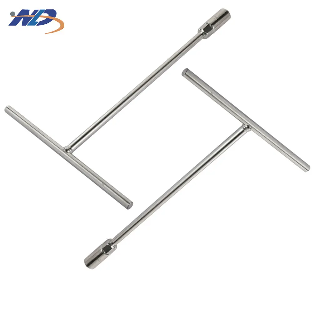 Factory Price Vanadium Steel Ratchet Wrench 10mm T Type Socket With Chrome Finish Industrial Hex Key OEM Customizable