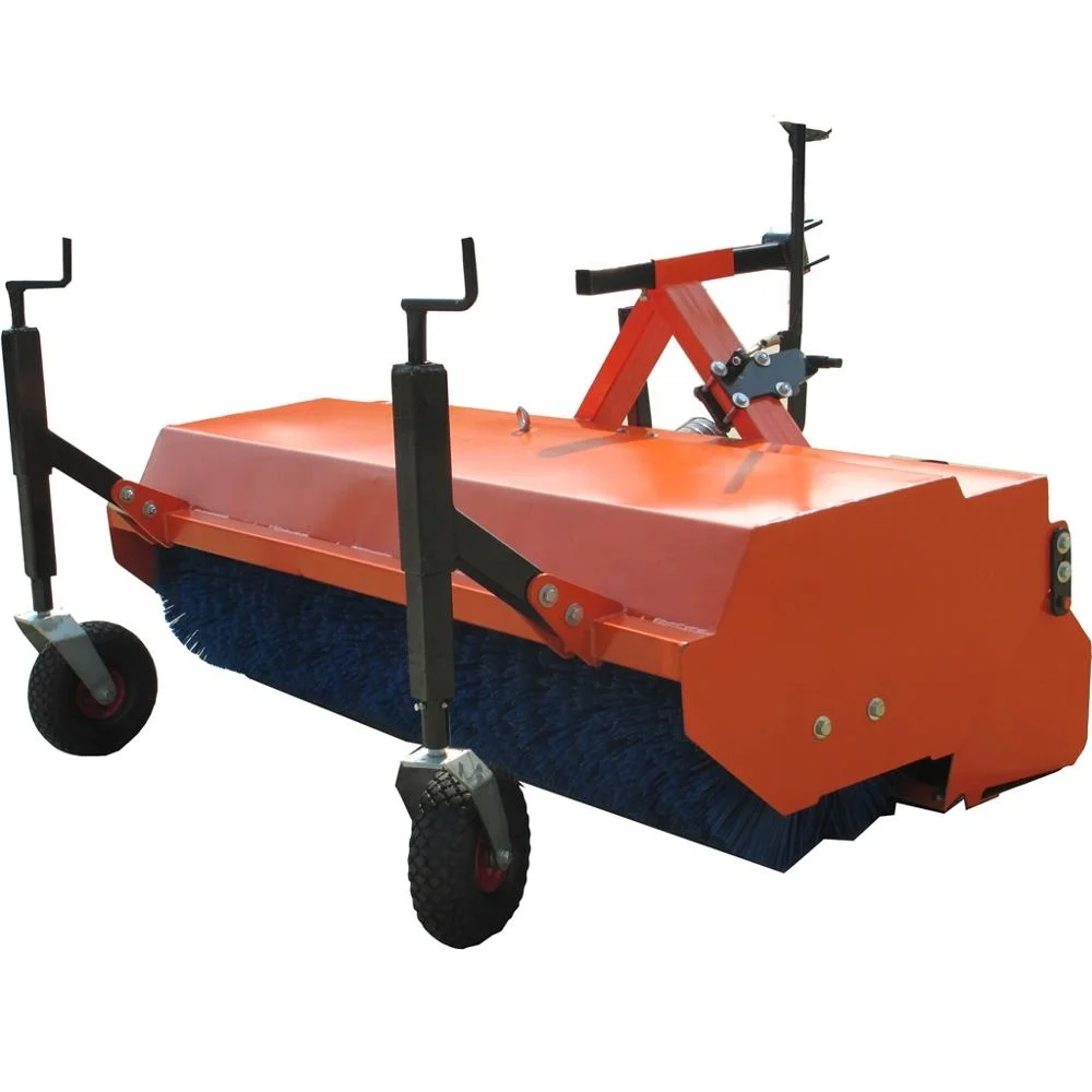 3 Point Hitch Gearbox PTO Tractor Driven Small Street Sweeper Road Sweeper Machine with CE