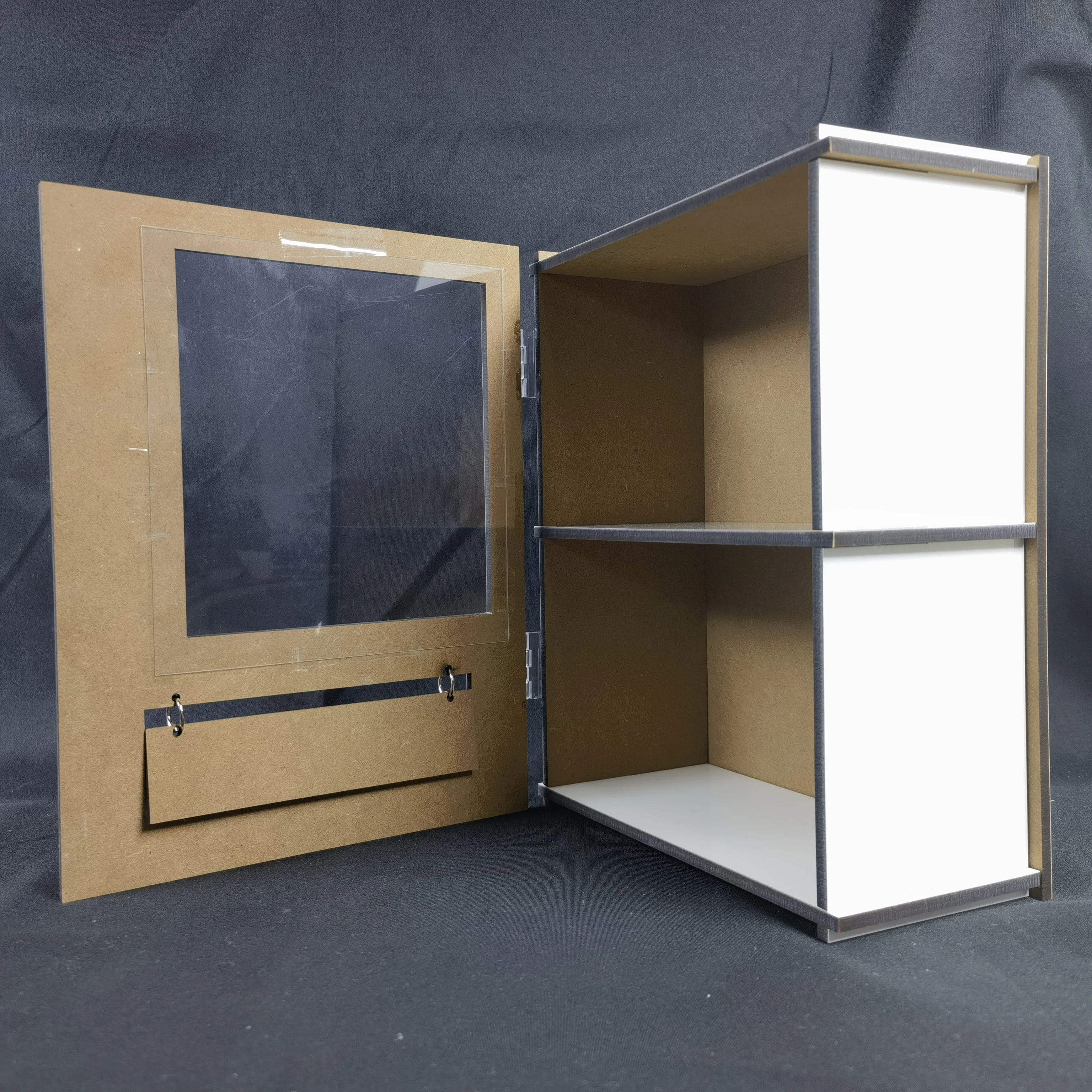 Hot Selling Personalized White Plain MDF Gift Box Storage Sublimation Blank Mini Wooden Vending Machine