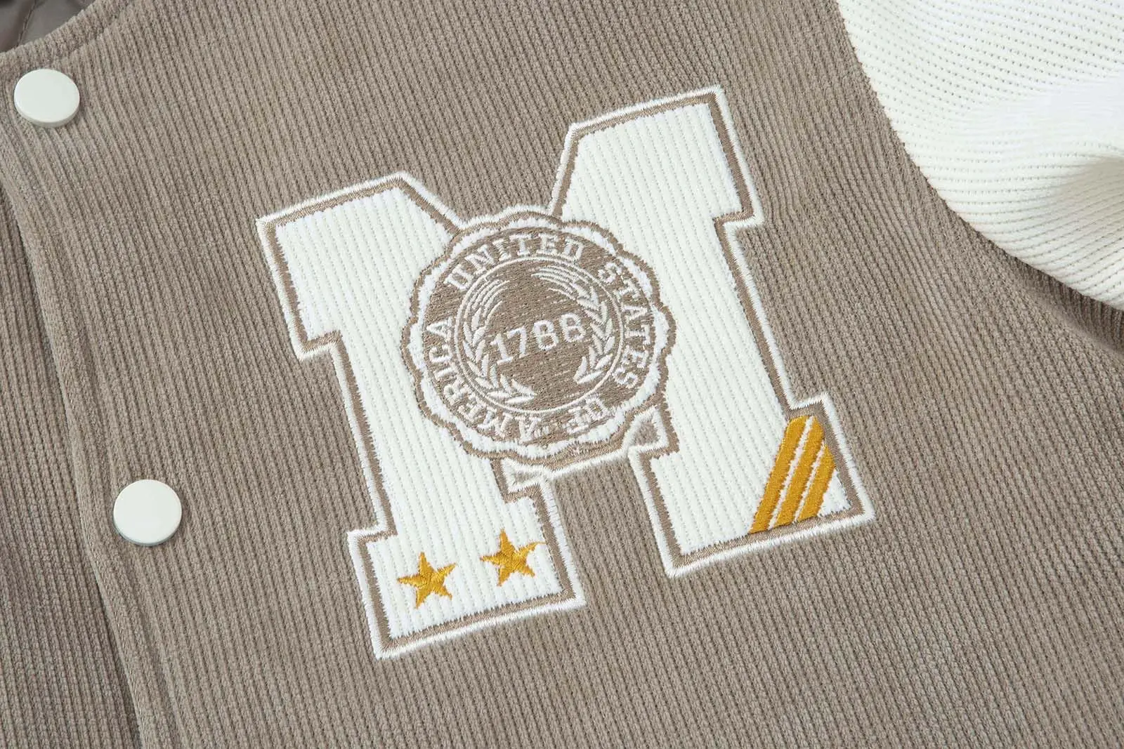 Custom Men Lettermen Basketball Jacket Print Embroidered Varsity Jacket Winter Cotton Casual Jacket For Men High Quality