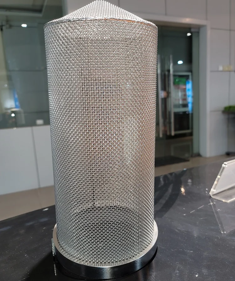 Stainless Steel Wire Mesh Cartridge Element Colander Strainer Basket Filter
