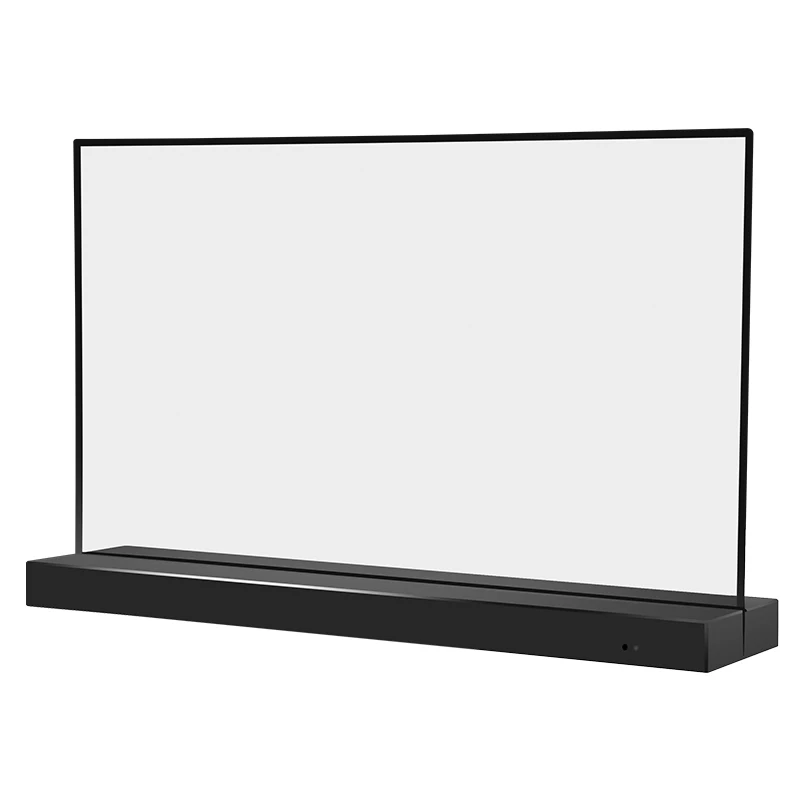 30-дюймовый прозрачный OLED дисплей с сенсорным экраном телевизоры цифровая вывеска oled монитор ТВ