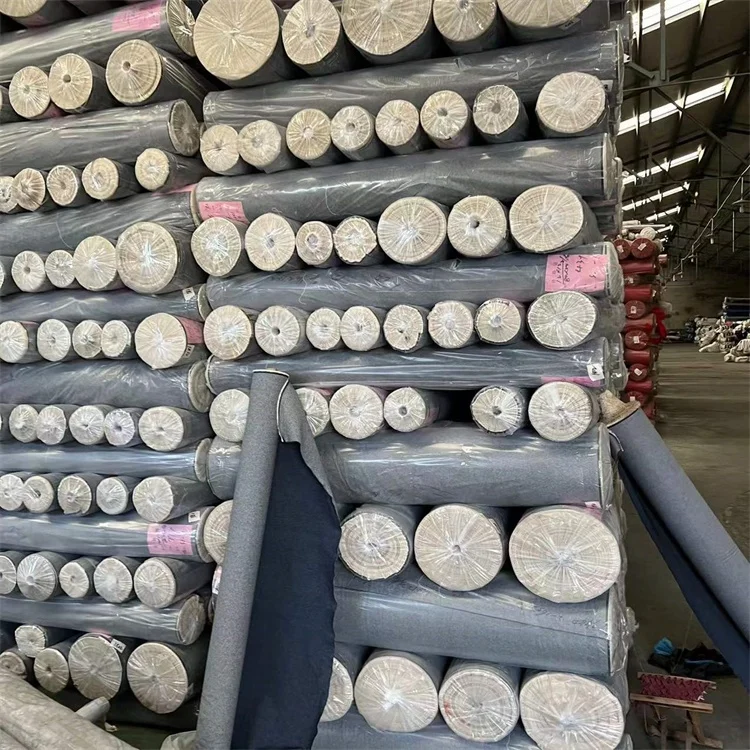 High Quality Stock Denim Fabric 8-11oz Indigo/Black/Blue and Black For Jeans