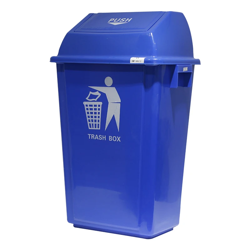 Outdoor Sanitation trash bin with Covered  dustbin 60 liters 40 l 100 litres rubbish bin kitchen