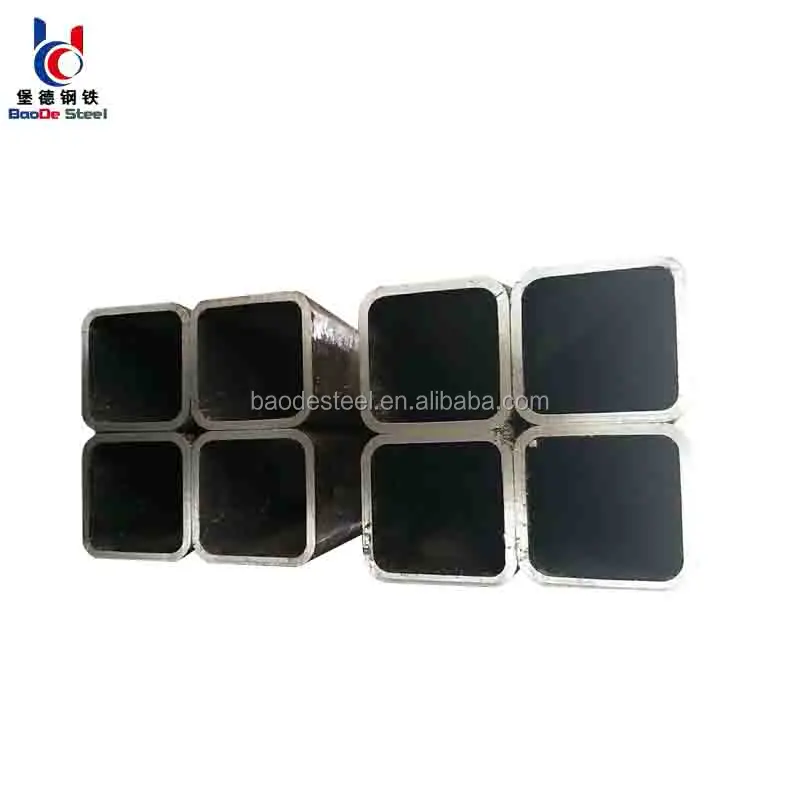 19*19-800*800 ASTM  Steel A53 GR.B Square Tube SHS Used For Curtain Wall