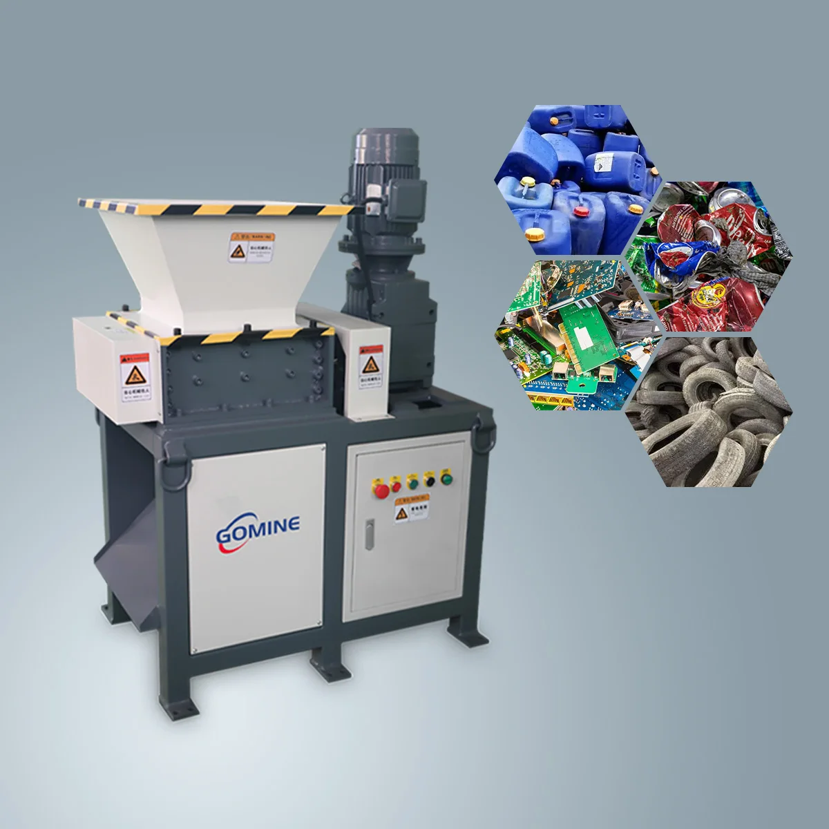 Машина для измельчения пластиковых