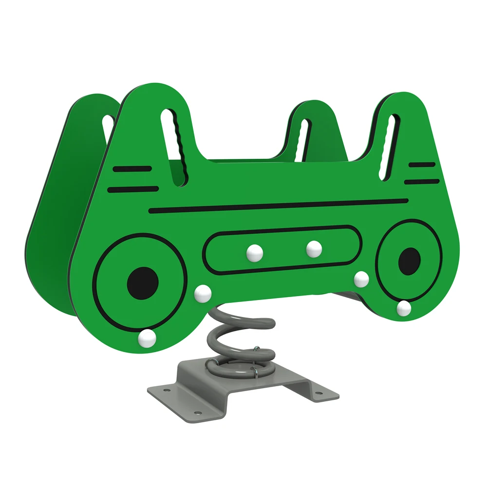 Outdoor rocking horse amusement equipment ride toys Outdoor Spring Rocking Chair for kindergarten