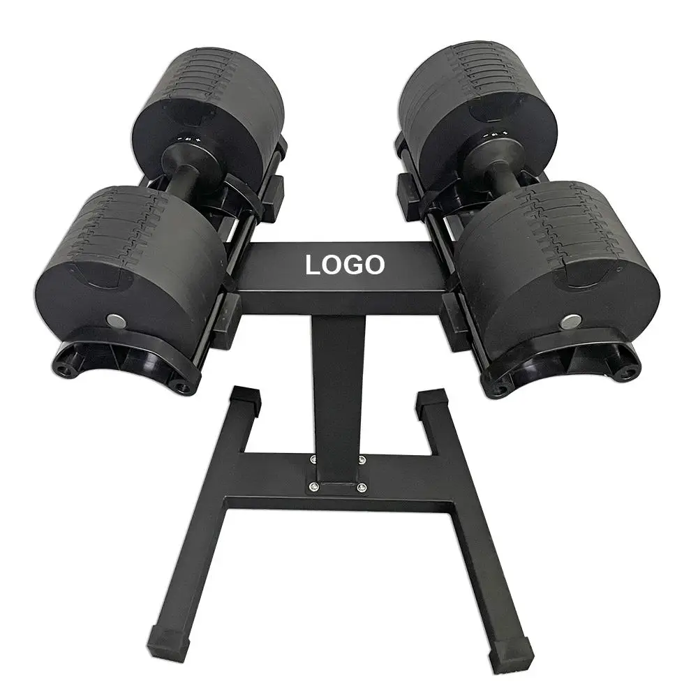 In Stock Ship Fitness Free Weights Barbell Dumbbells 44lb 70lb 80lb 90 lb 100lbs  Gym Equipment Adjustable Dumbbell Set