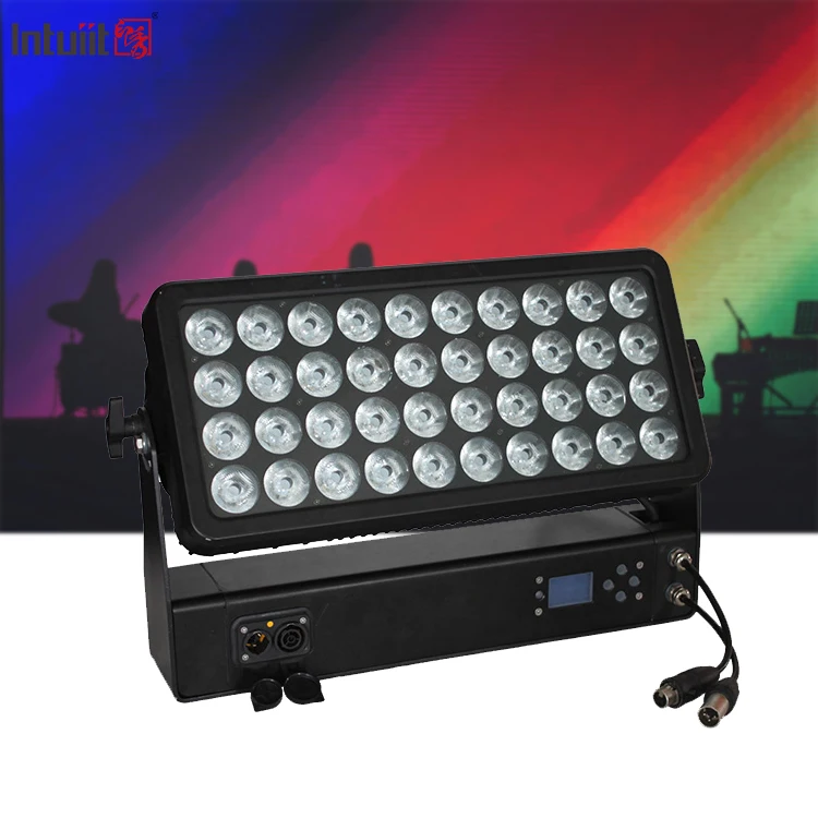 IP65 40*4-in-1 RGBW 400W High Brightness Dmx Outdoor Led Flood Light