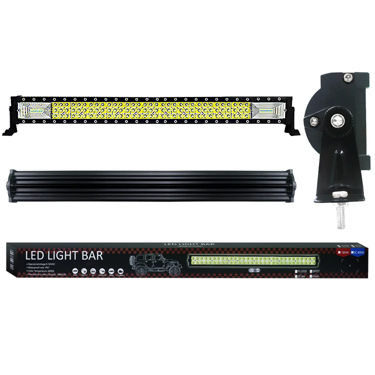 high power LED Light Bars 21inch 31inch 42inch 52inch led light bar offroad 270w 405w 540w 675w dual colors work light for truck