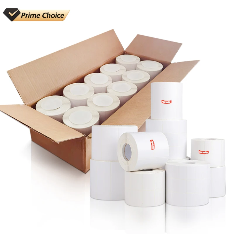 Custom 50X30 Mm 100 X 150 150 X 100 Sticker Roll Thermal Printer Sticker Label 58Mm