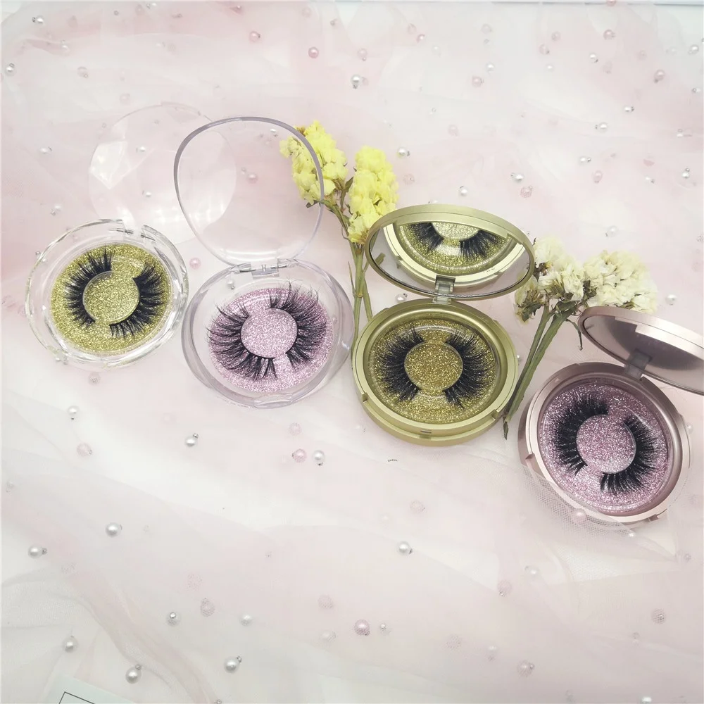 
Custom Packaging Private Label eyelashes vendor Free sample wholesale Own Brand Handmade 100% 3D Real Mink false Eyelash 