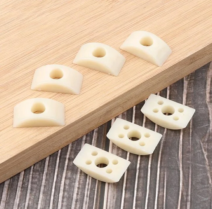 m6m8m10 plastic furniture connector insert hardware half moon Shape round nut Half  Nuts