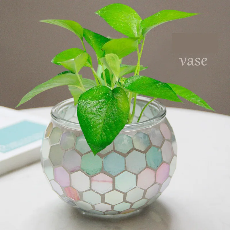 ARTINHOME Electric Glass Oil Warmer Night Light Scented Candle Tart Melter for Yoga room hotel Wax Melt Burner