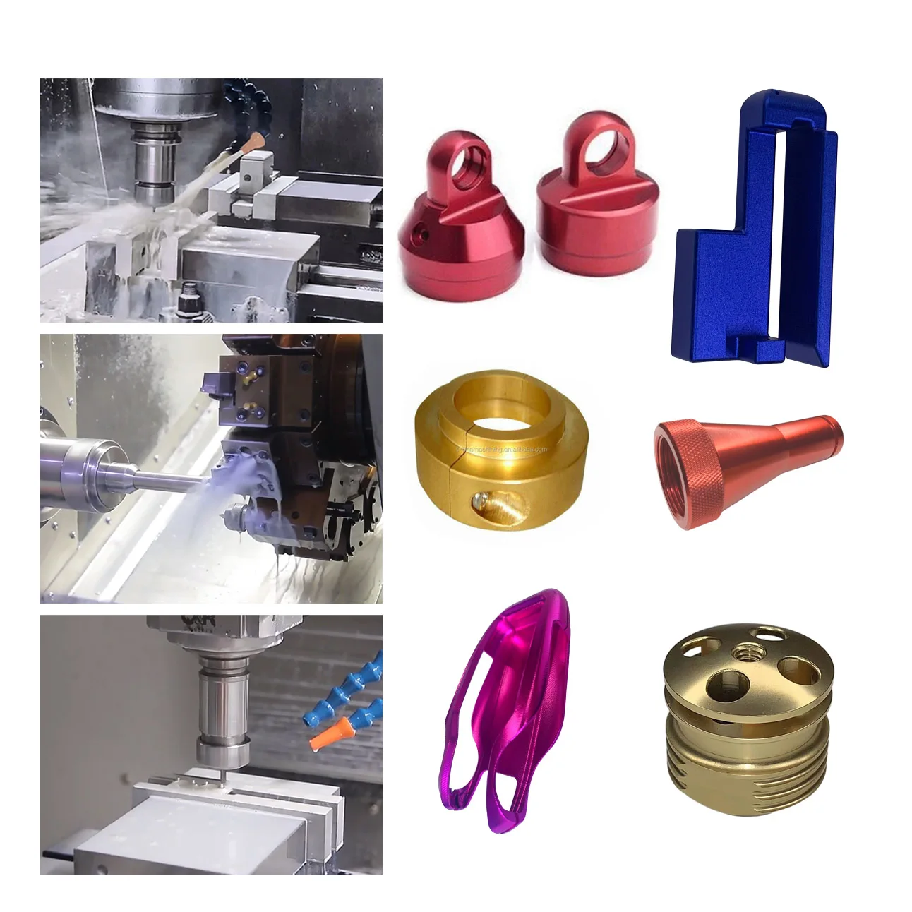 Cheap Products Metal Automotive Aluminum Milling Prototype Cnc Machining Service With Anodizing