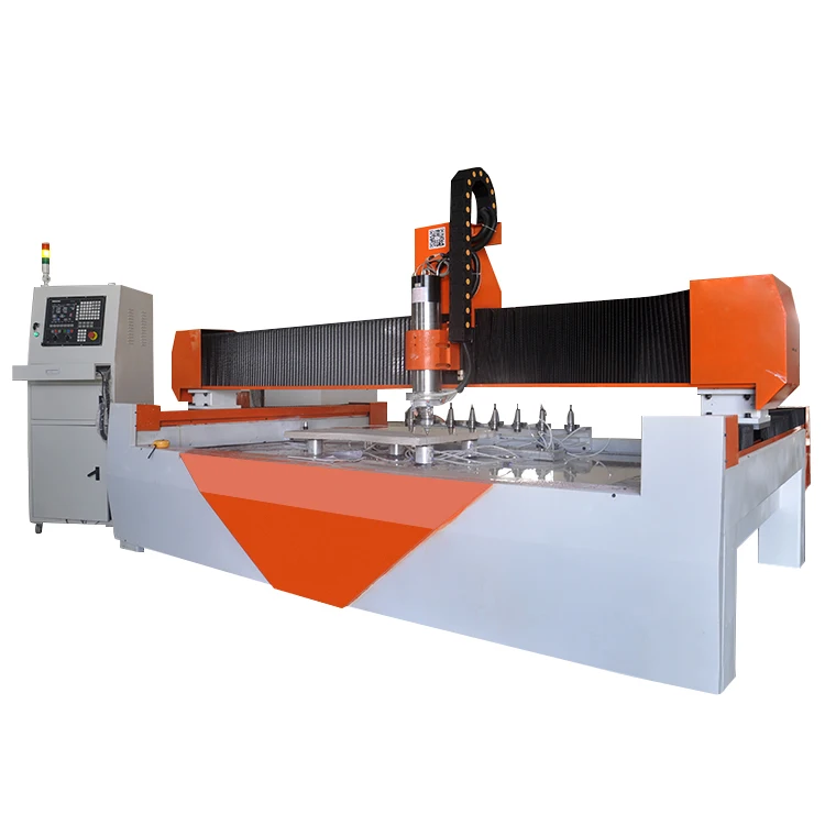 Tiles And Marbles Stone Machine For Quartz Stone Marble Cutting Engraving Polishing