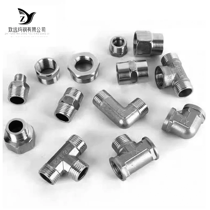 Ss304 Ss316 женский X Мужской фитинг для труб тройник из нержавеющей стали 304/316 соединитель Fm резьбовой редуктор