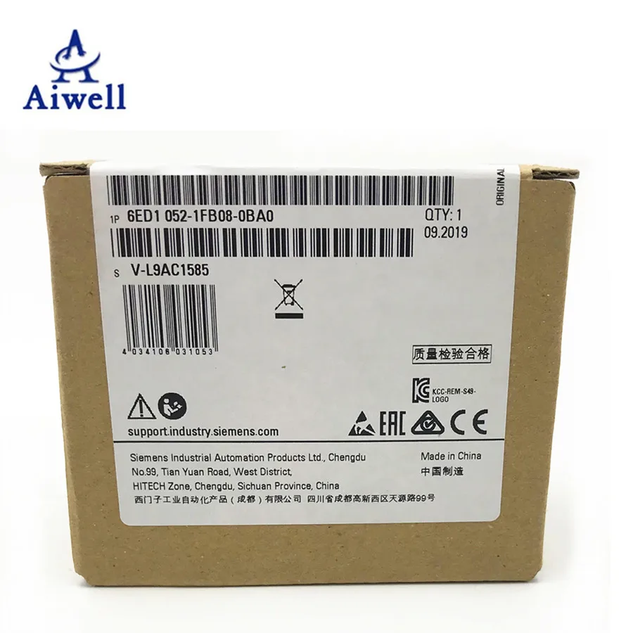  Контроллер Siemens 6ED1052-1FB08-0BA0 Logo 8 0BA8 цена на программное
