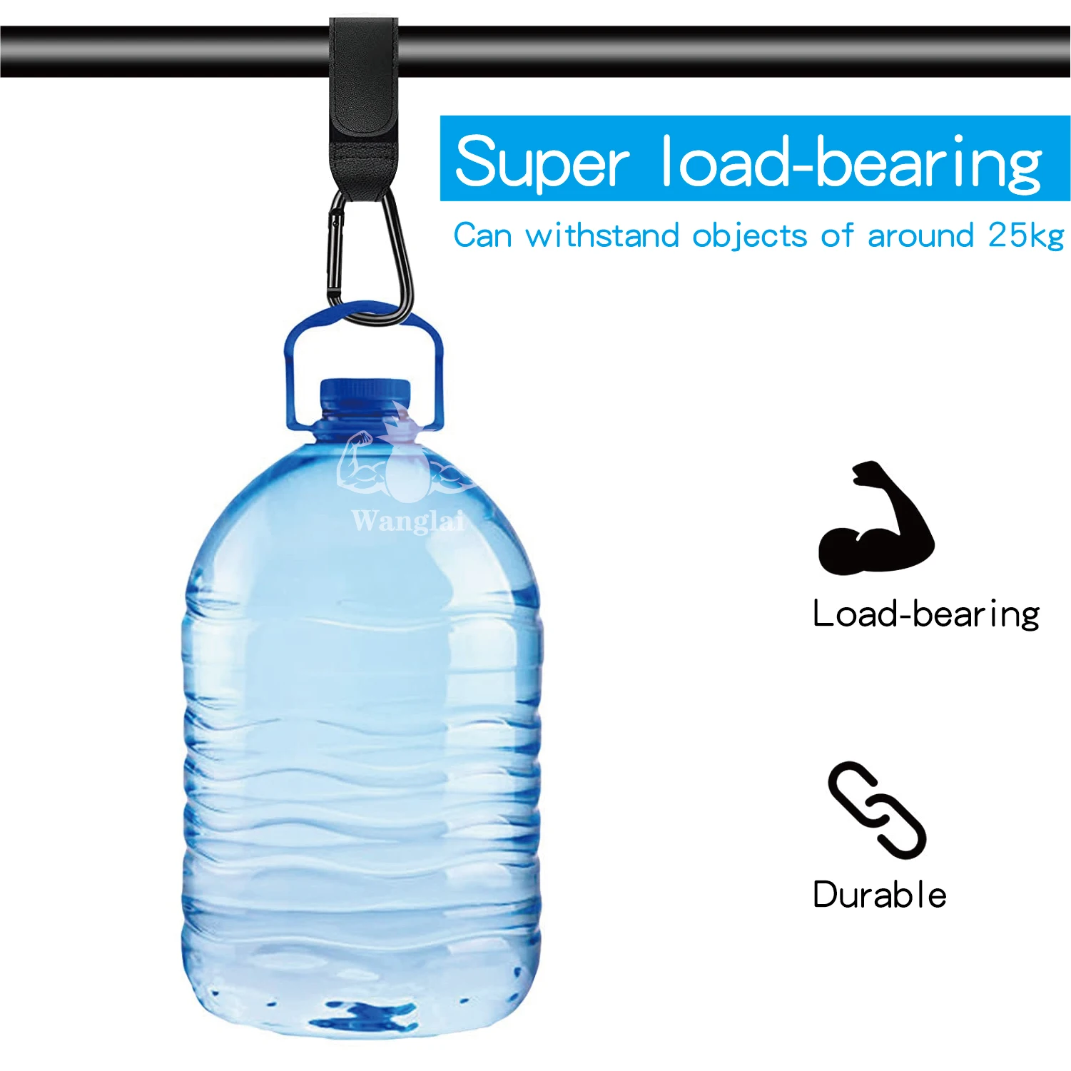 Baby Bag Stroller Hook Soft PU Leather Baby Car Bag Stroller Organizer Travel Accessories Baby Cart Hanger Hook