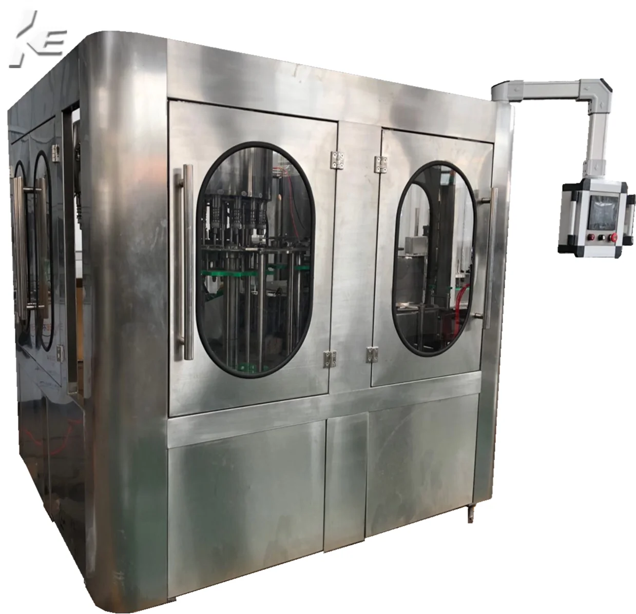 Full automatic 3-in-1 washing,filling and capping mango juice machine