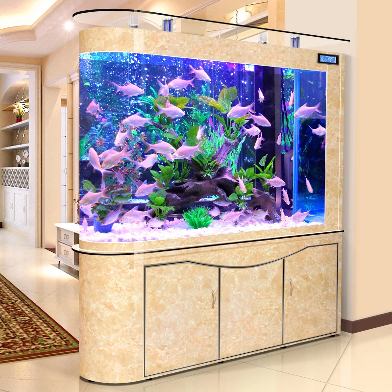 aquariums & accessories High Quality  Large Fish Farming Tank Aquaculture Glass Fish Tank