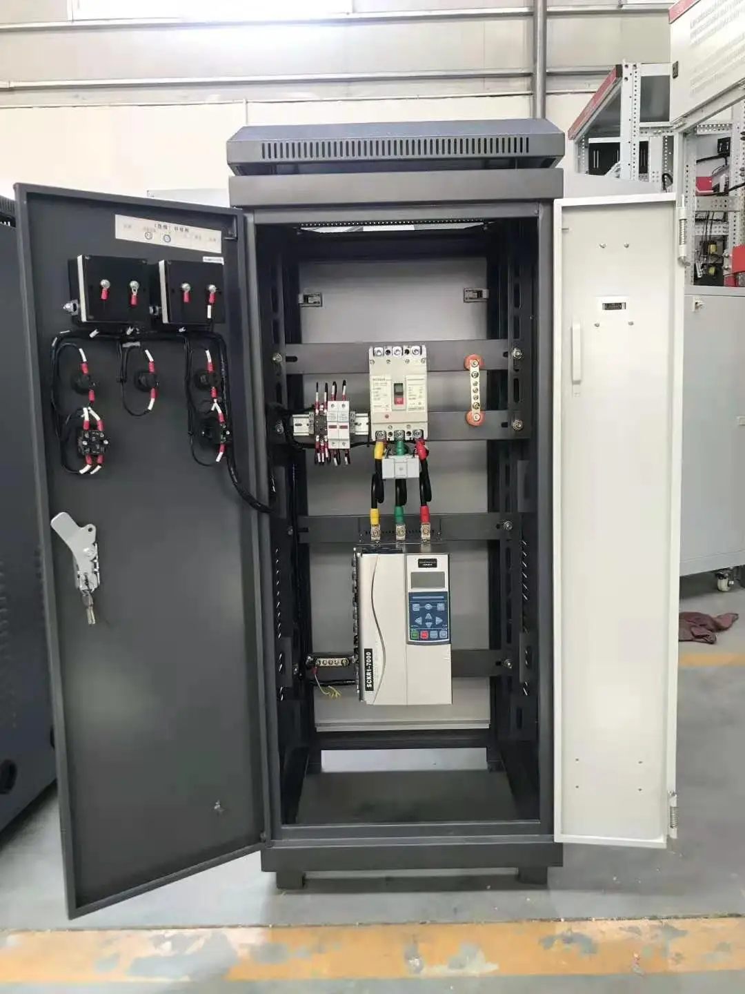 Arabic language 5.5KW~55KW 220V/380V built in bypass soft starter control three-phase AC asynchronous motor drive for compressor