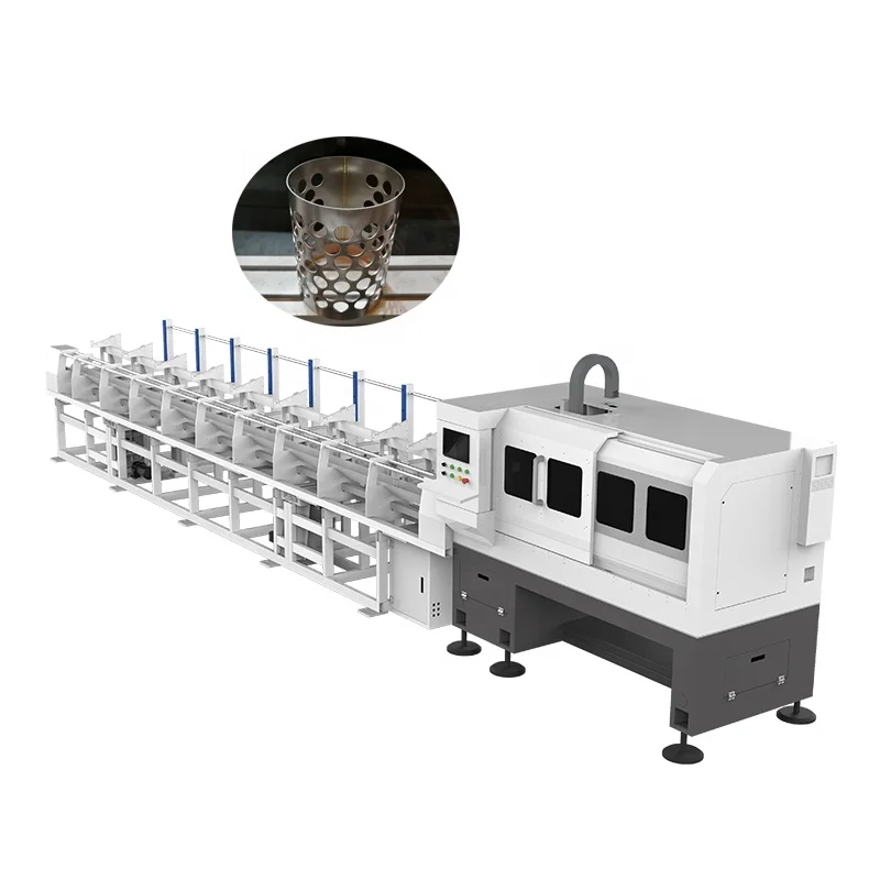 maquina cnc lazer cutting machine 5axis 3d tubos cortadora de tubo acero inoxidable automaticamaquina de corte de sierra circle