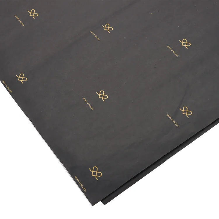 Fashionable 17gsm custom printed tissue wrapping paper gift clothes packaging tissue paper