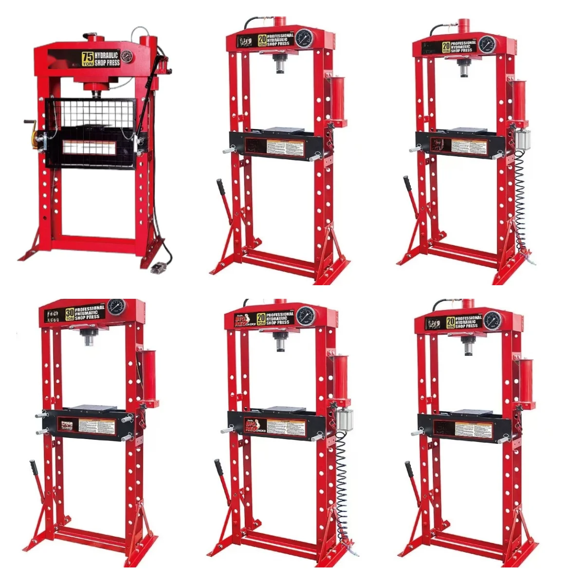 Precision press 75/50/30/20/10 ton professional Hydraulic forming equipment Automotive manual hydraulic press