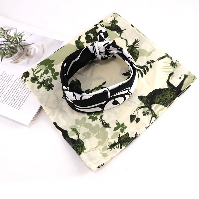 Chinese Manufacturers High quality Custom 100% Cotton Sport Printed Bandana
