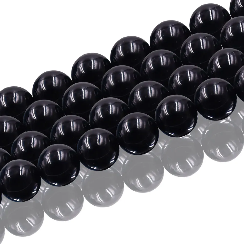 Wholesale 12mm Solid Color Crystal Glass Beads 48 Stock Mixed Colors Non-Trace Baking Varnished Loose Beads for Jewelry