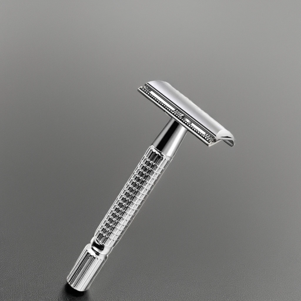 2024  Old Style Razor Rotatable Metal Handle Multi-Functional Knife Environmentally Friendly Blade Shaving Tool Shaving Blades