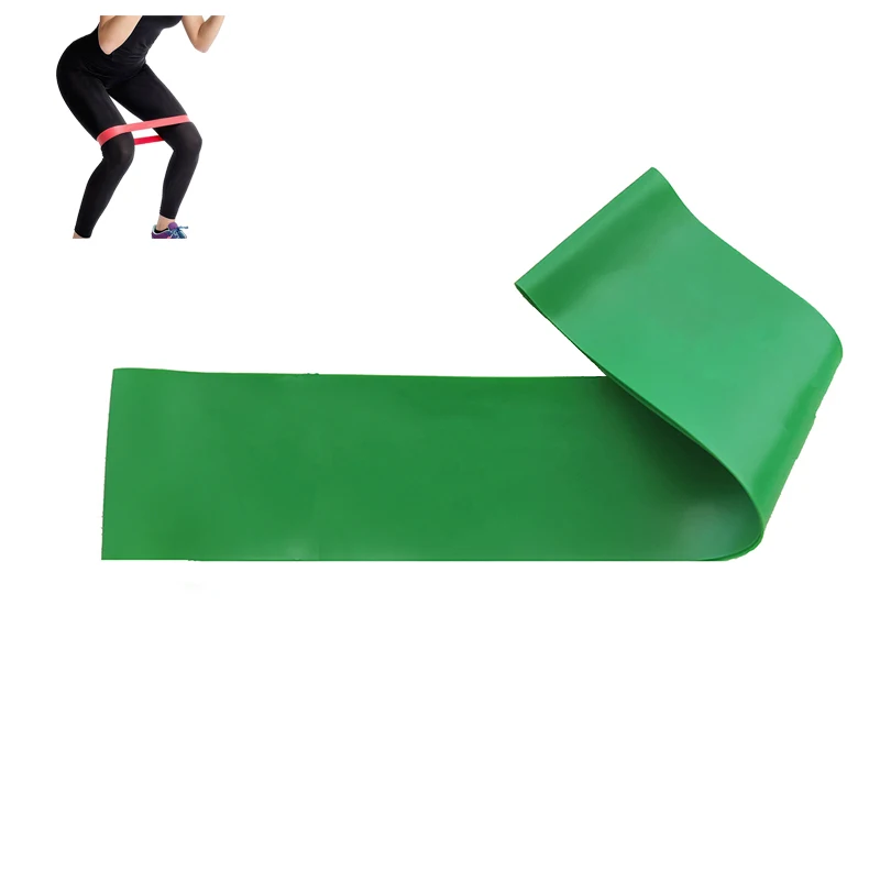 Fitness rubber mini stretch Resistance Loop Sports workout Training Stretch Gum  Exercise Bands Custom Printed Band Sebands late