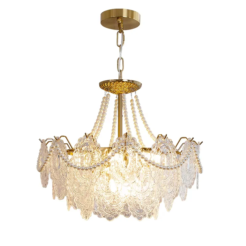 Palace Style Vintage Elegant Art LED Hanging Lamps Luxury Modern Wedding Restaurant High Ceiling K9 Crystal Chandelier
