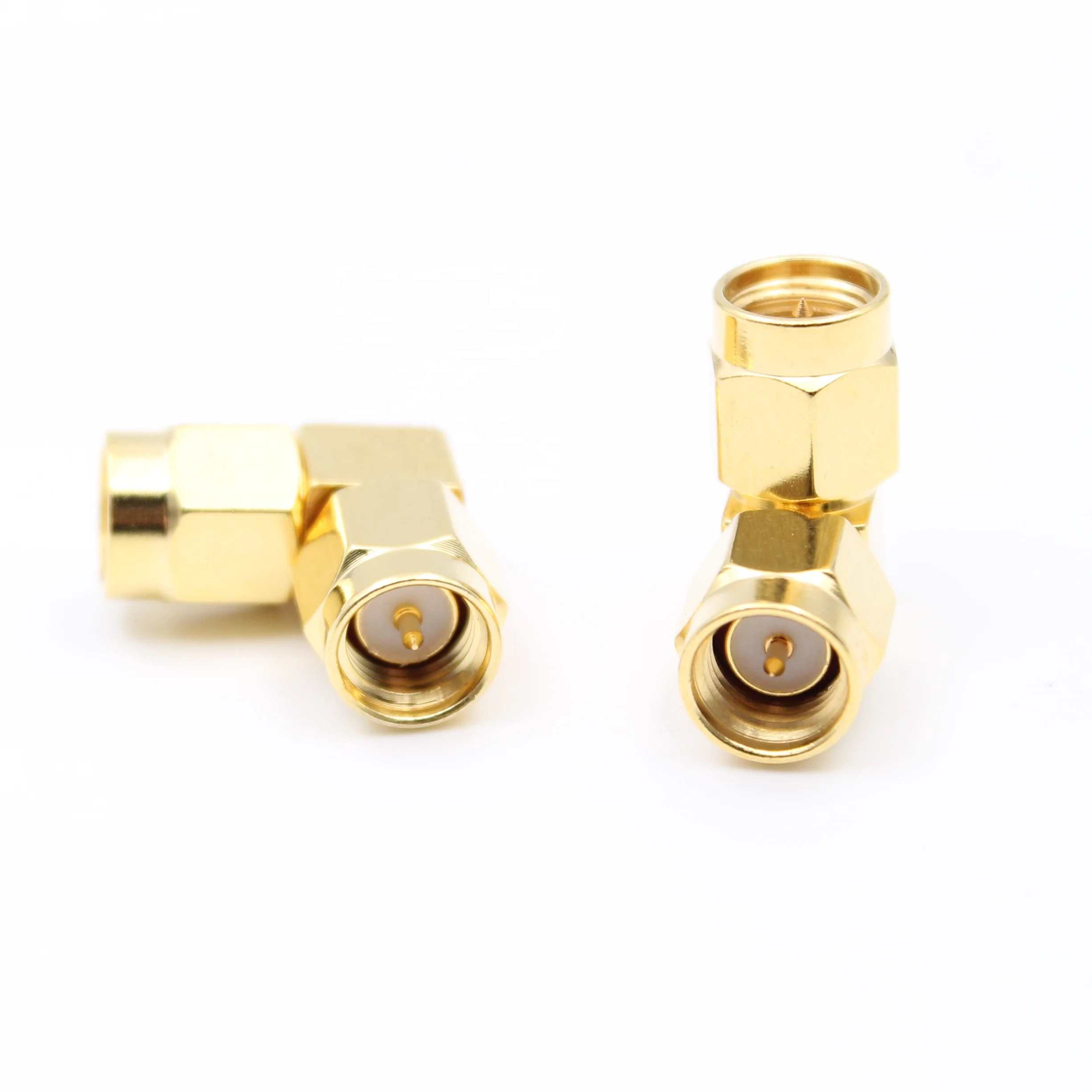 TRL Precision Adapter SMA Male to Male Right Angle  Frequency up to 18GHz SMA-JWJ