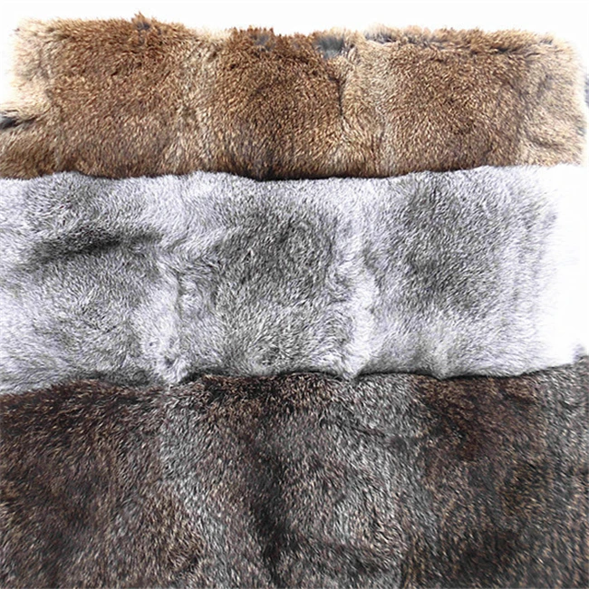 Rex Rabbit Fur Plate Chinchilla Fur Plates