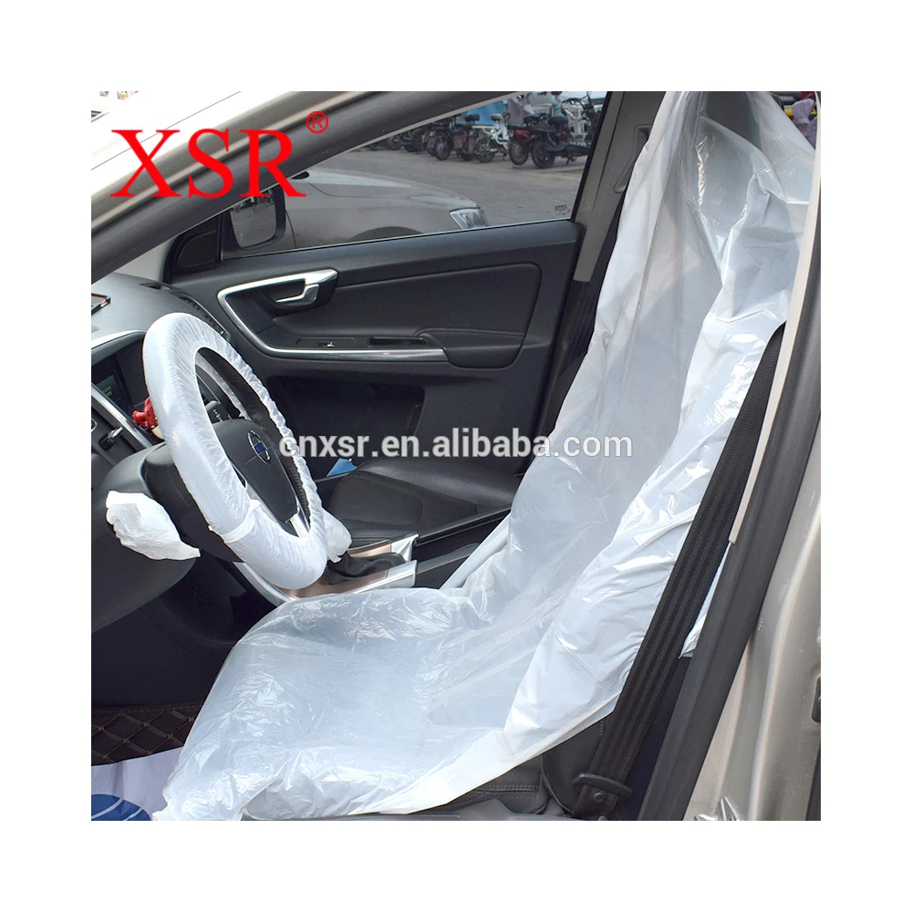 
Customized Manufacturer disposable car care 5 in 1 kits bus seat covers auto cover set kit 