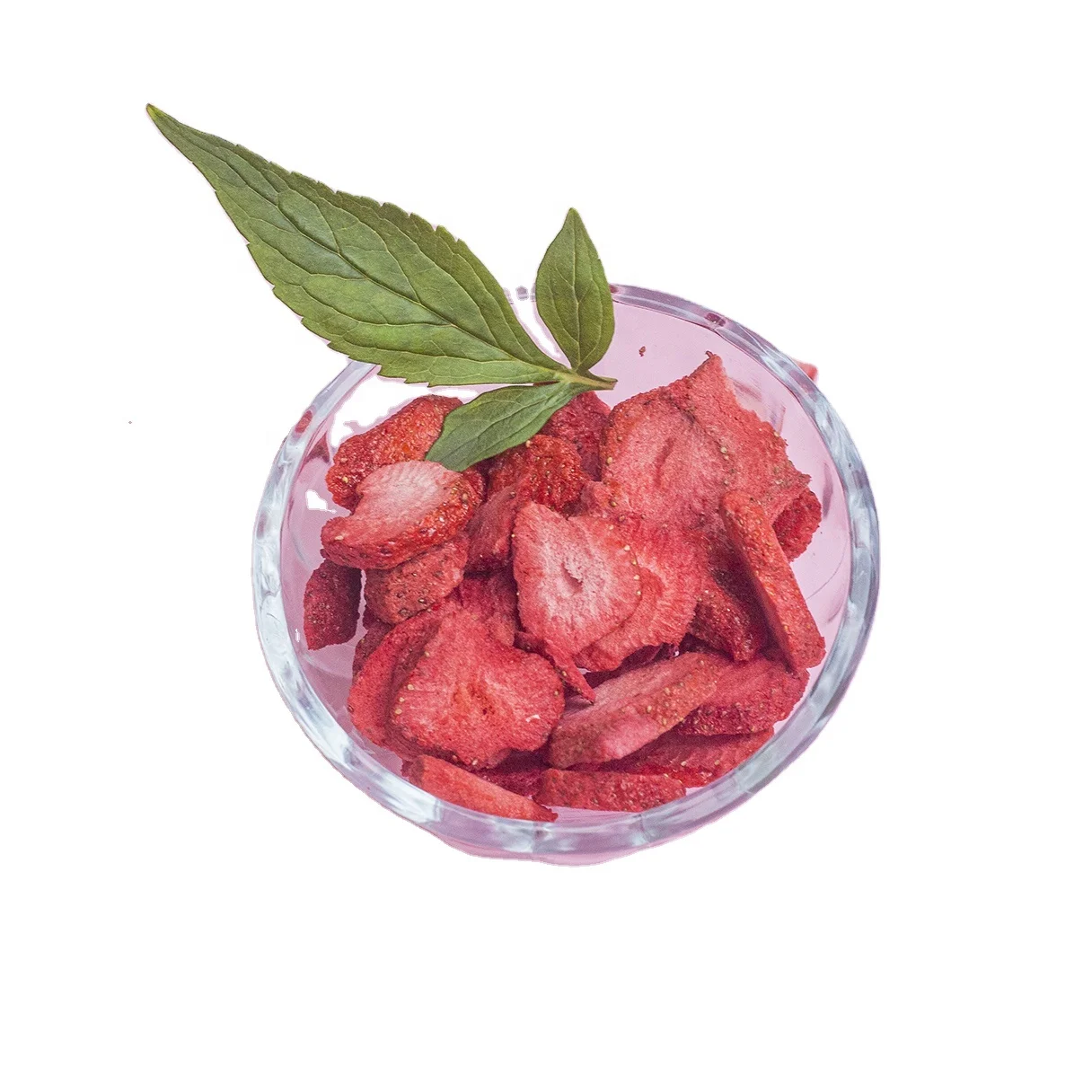 Специальная горячая Распродажа замороженная клубника здоровая замороженная сухая клубника ломтик
