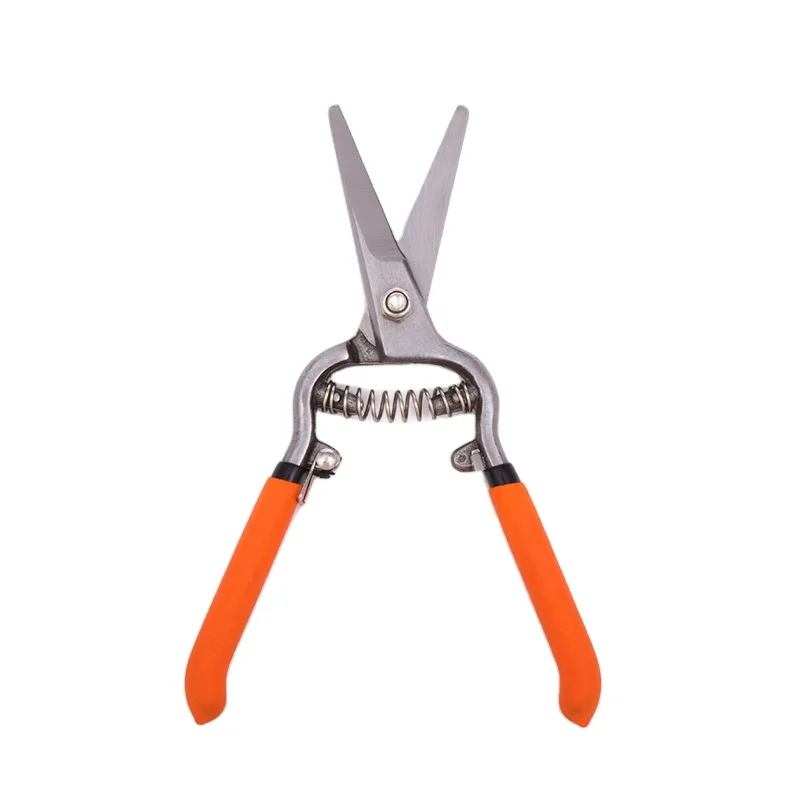 New Stainless Steel Garden Scissors Fruit Tree Rough Branch Cutting Gardening Tools Pruning Shears