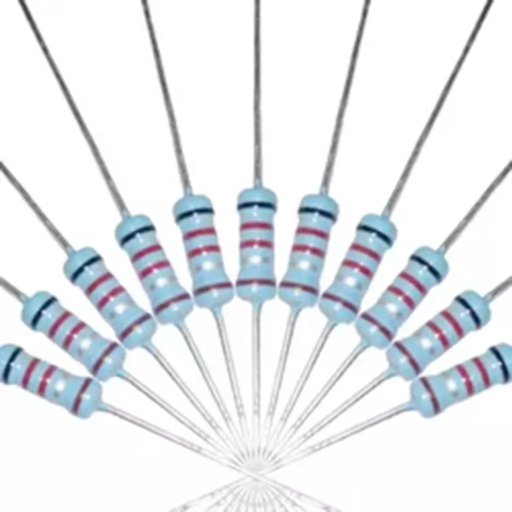 High quality MOF 1/8W 1/6W 1/4W 1/2W 1W 2W 3W 5W metal oxide film fixed resistance 0.33 ohm resistor