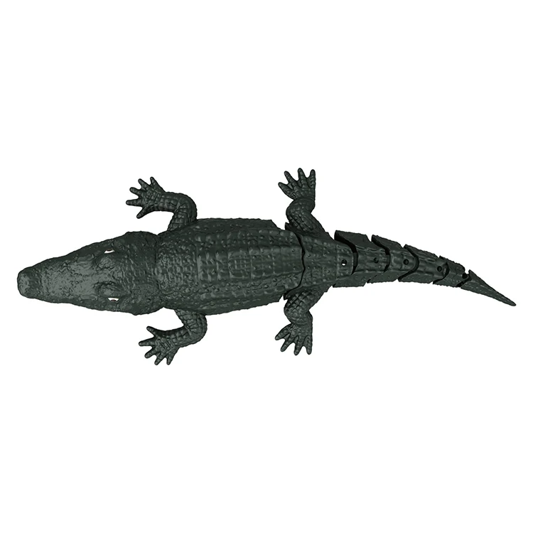 2.4G Waterproof Electric RC Tricky Alligator Boat Simulation Remote Control Crocodile Toys