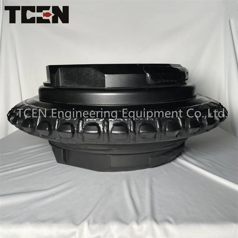 Tunnel boring machine shield driven disc cutter for underground construction
