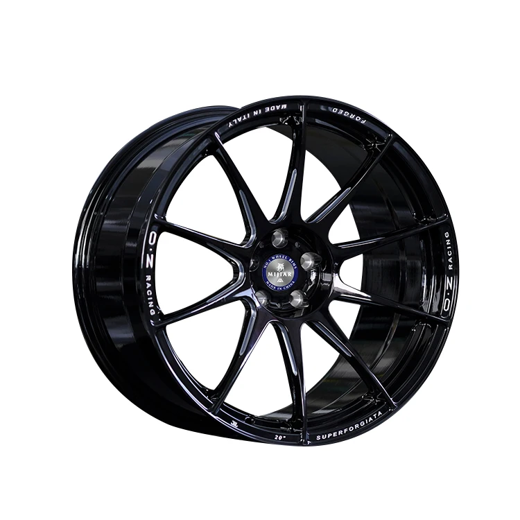 WRS459 Custom Private Black Straight Spoke 18 Inch Rims Deep Rim Alloy Aluminum Wheel For Car Racing