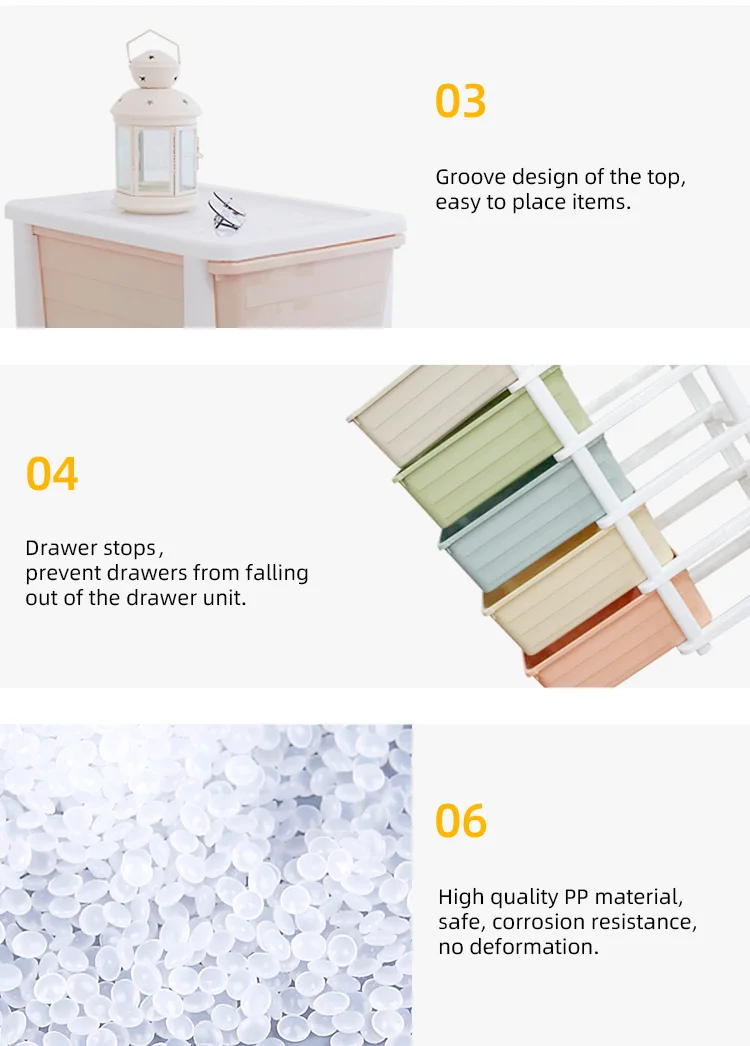 3 plastic drawer storage cabinet