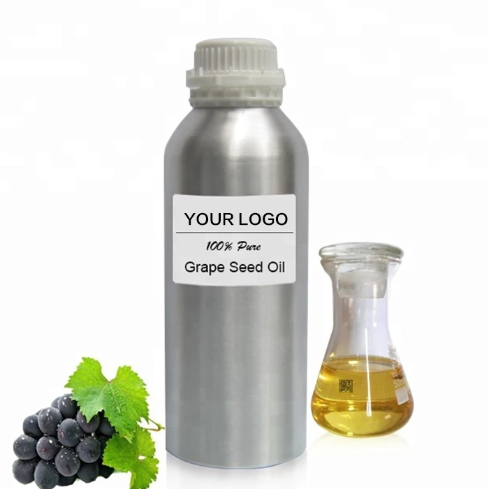 Wholesale Organic grape seed oil pharma grade 100% pure cold pressed extract