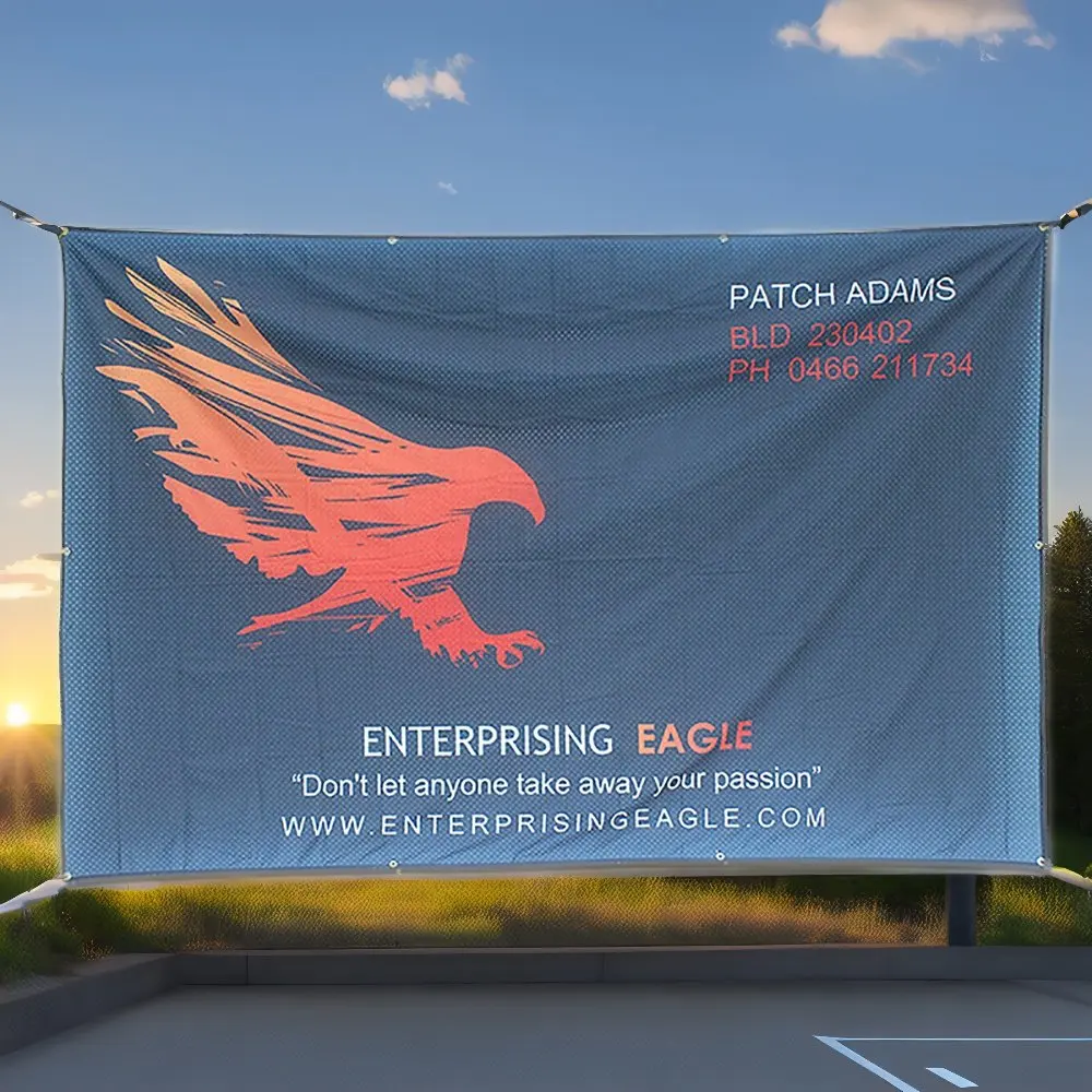 FEAMONT High quality digital printing China advertising material hanging pvc flex banner for wholesales
