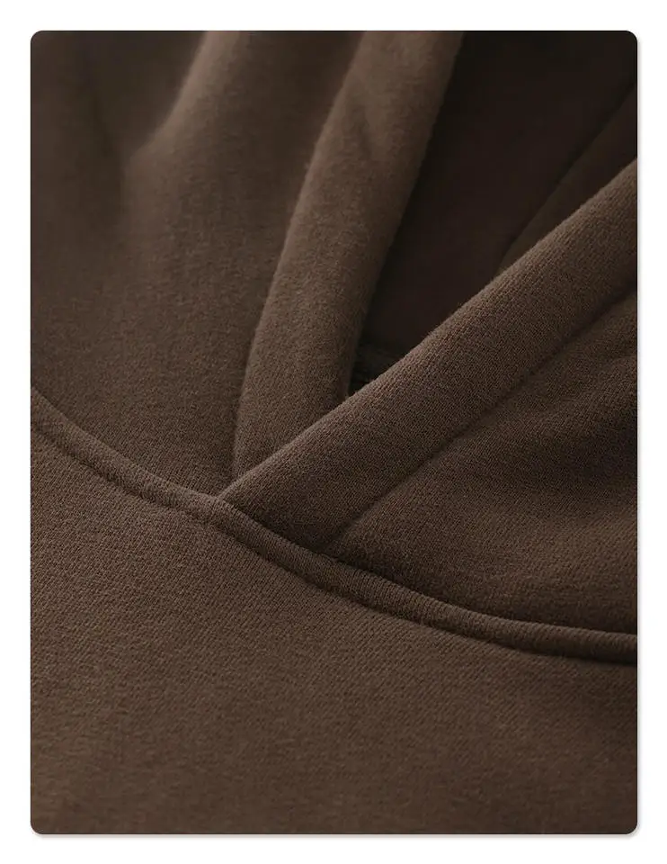 Manufacturer Custom Heavyweight 100% Cotton Streetwear Pullover Full Zip Up Oversized 3D Puff Print Boxy Fit Crop Hoodie for Men