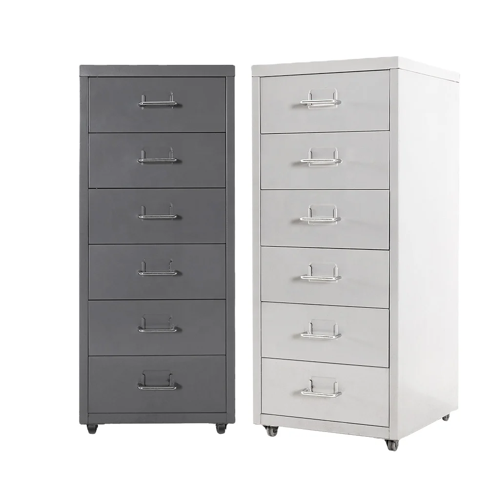 several drawers cabinet for workshop used also home steel furniture