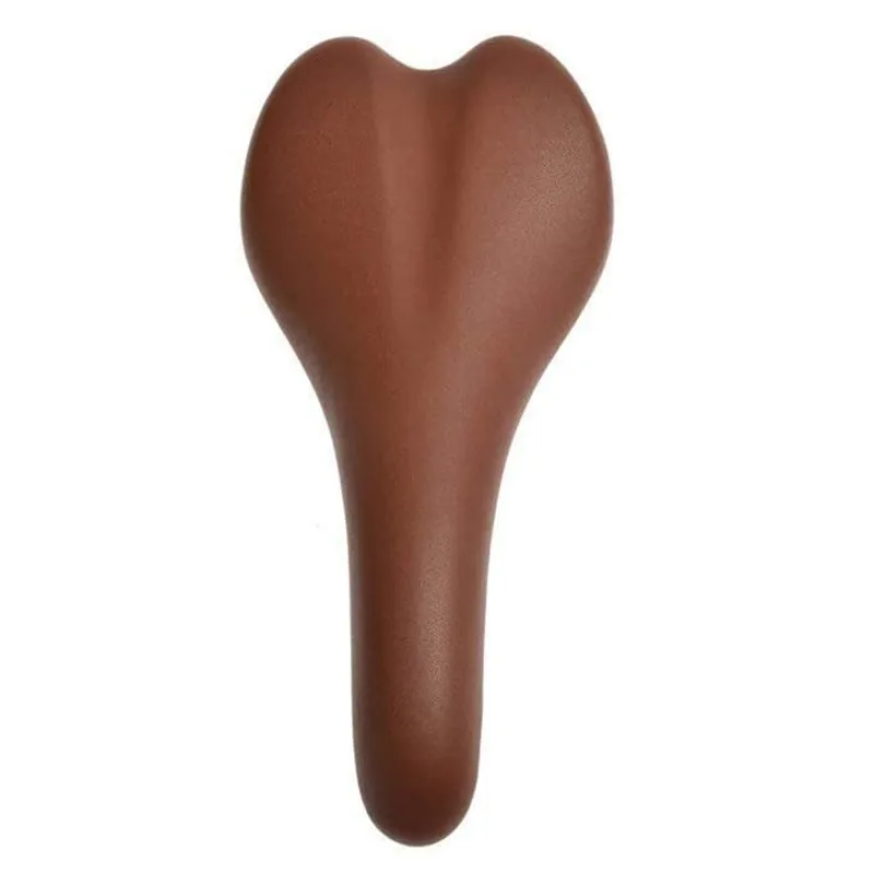  New Style Soft and Comfortable Leather Bike Saddle Cycle Acessories Cushion Seat Universal Fit For Exercise MTB