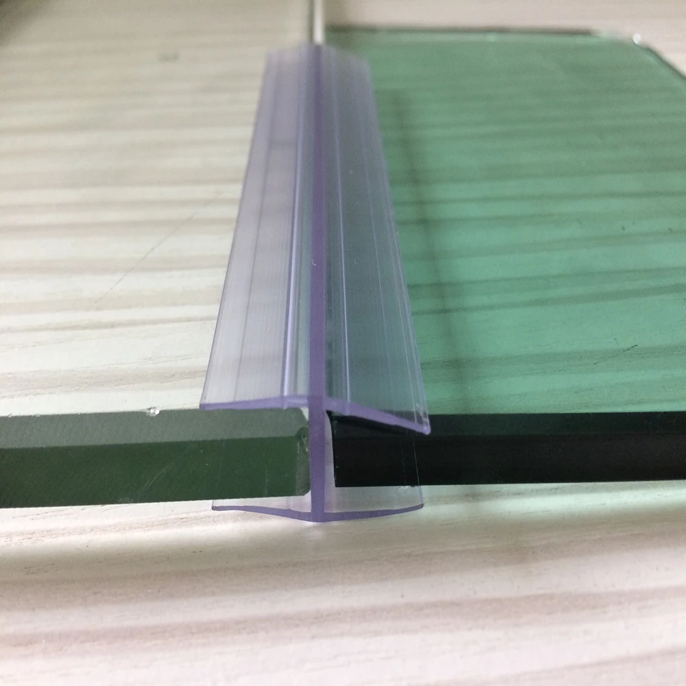 Hot sale Bathroom Accessory Plastic waterproof Seal strip for Shower Door Glass seal transparent connector